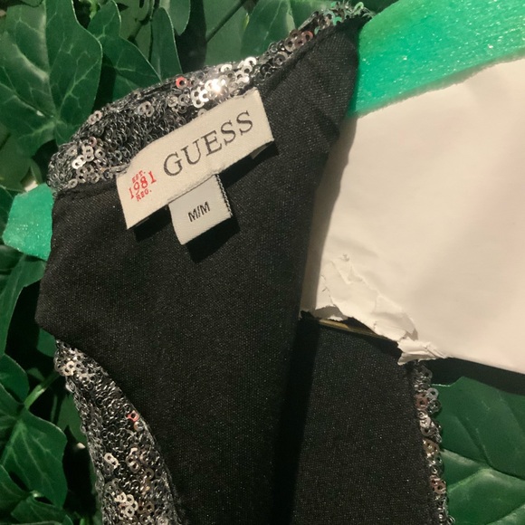 Sleeveless silver sparkle dress - Picture 5 of 5